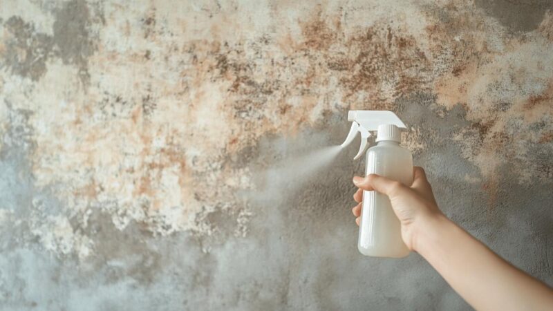 Enlever le salpêtre avec du vinaigre blanc : méthode pratique et efficace pour traiter vos murs anciens