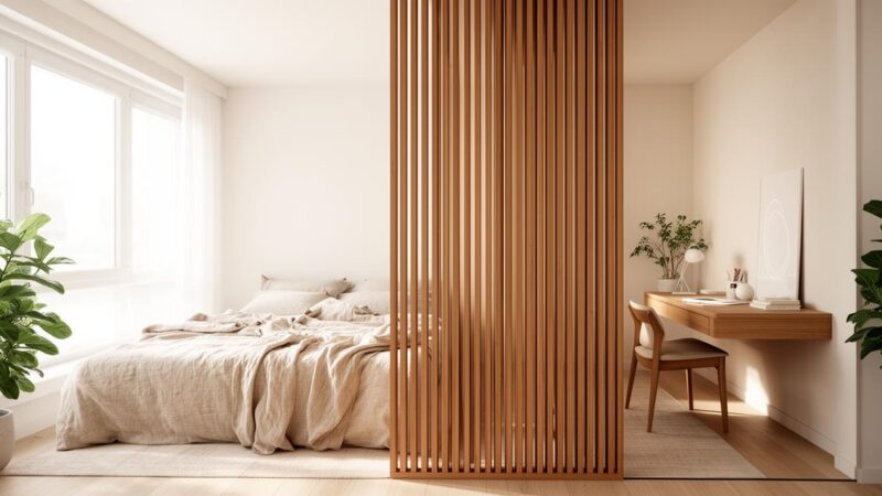 Comment séparer facilement une chambre en deux grâce aux assises modulables et confortables ?