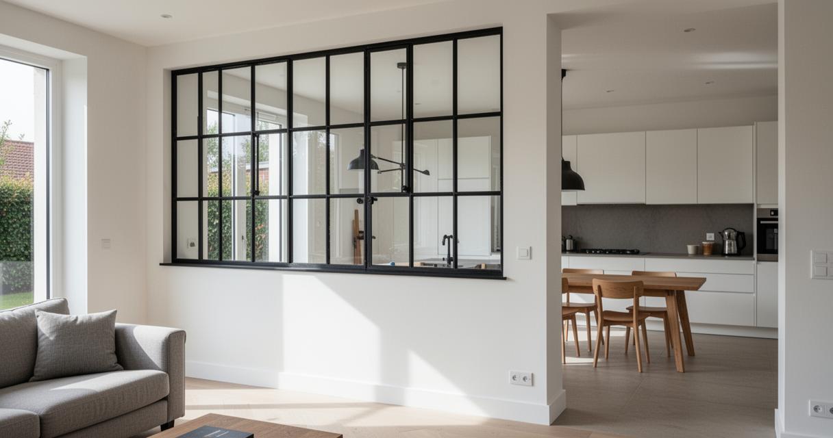 Installer une verrière dans un mur porteur : guide complet des obligations réglementaires et déclarations préalables